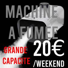 location machine a fumee grande salle 