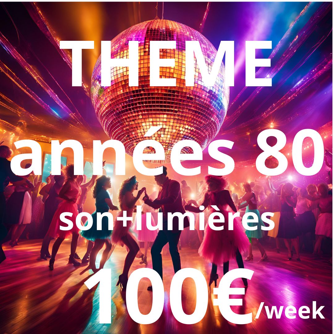 soiree theme annee 80